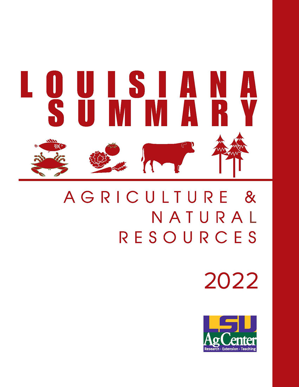 2022 Louisiana Summary: Agriculture & Natural Resources